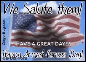 Happy Armed Forces Day Salute GIF