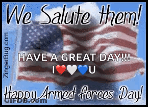 Happy Armed Forces Day Salute GIF
