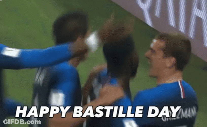 Happy Bastille Day GIF