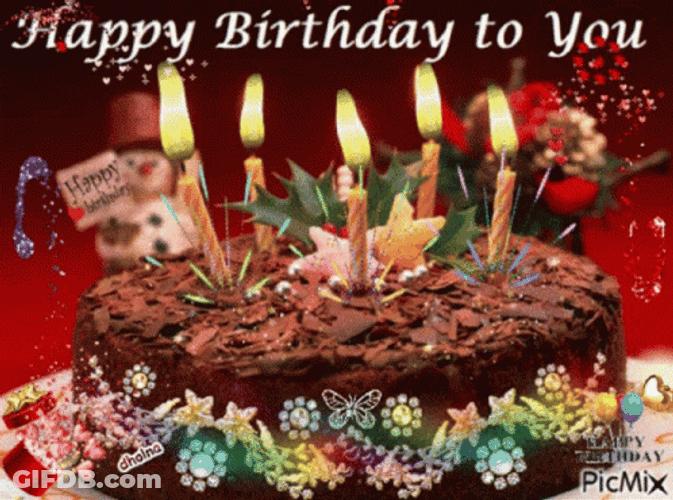 Happy Bday GIF