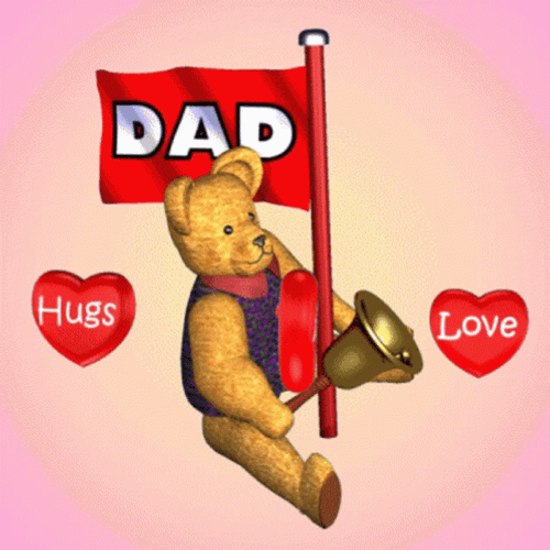 Happy Bear Dad Love GIF