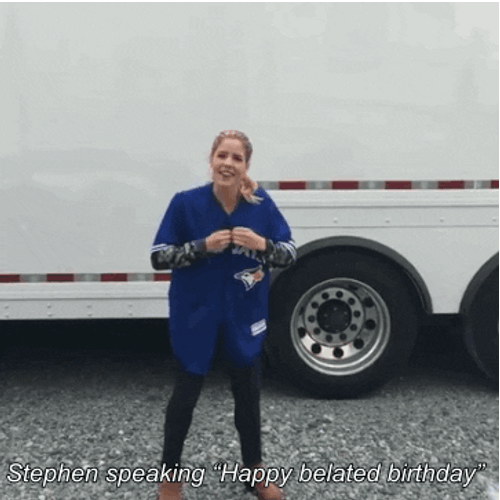 Happy Belated Birthday Aww Thank You GIF