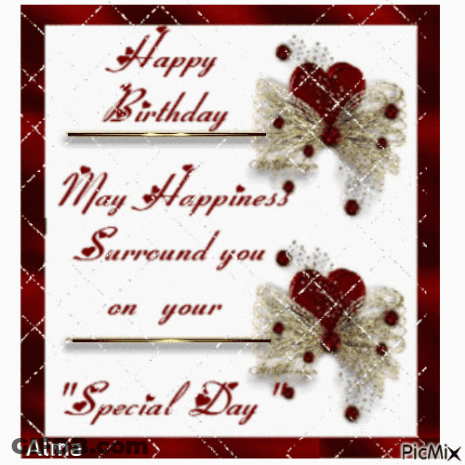 Happy Birthday Alma GIF