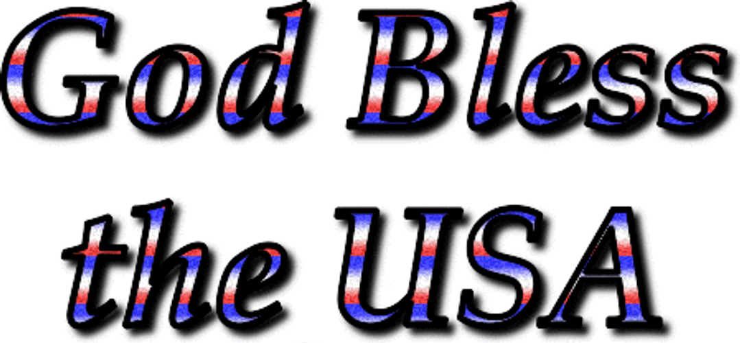 Happy Birthday America Digital Graphics Design GIF
