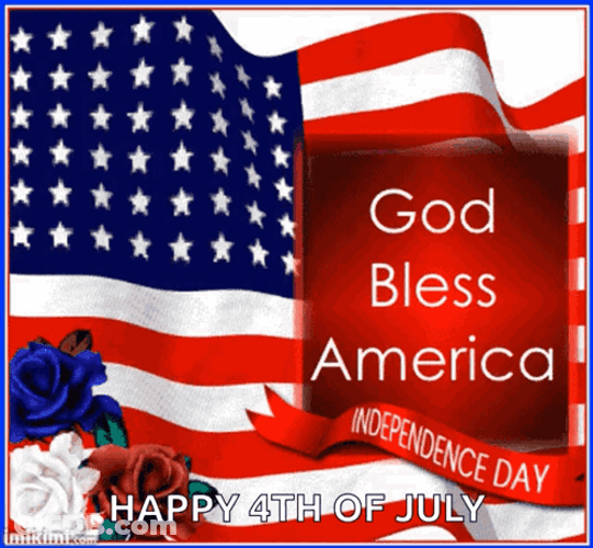 Happy Birthday America Independence Day GIF