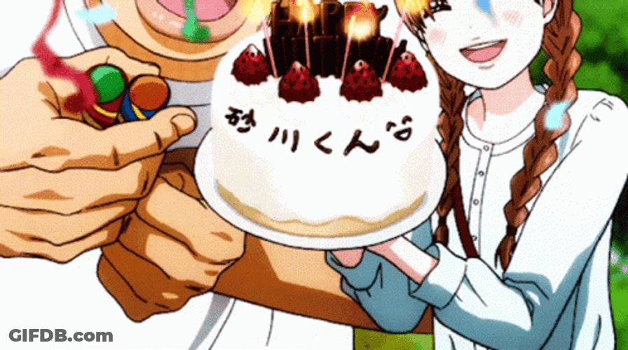 Happy Birthday Anime Sebastian-Kun GIF