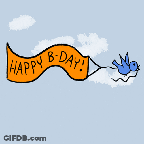 Happy Birthday Banner GIF