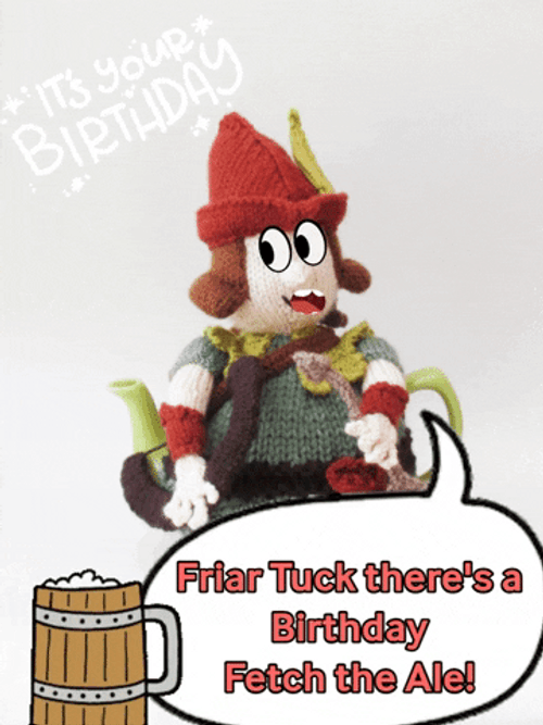 Happy Birthday Beer Fetch The Ale Moving Art GIF