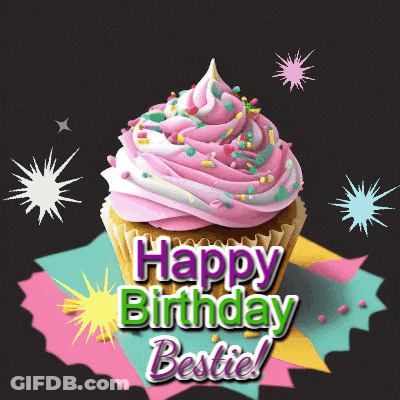 Happy Birthday Best Friend GIF