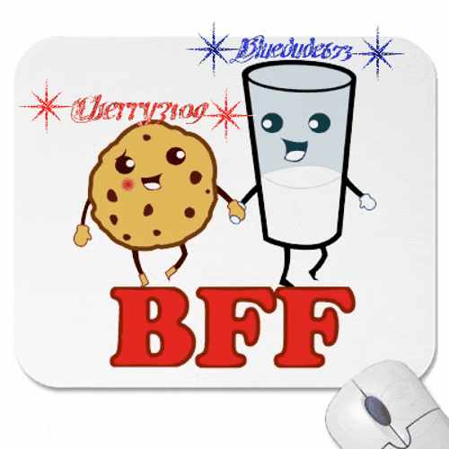 Happy Birthday Bestfriend Cookie And Milk GIF