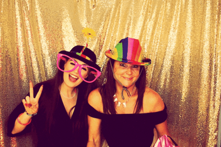 Happy Birthday Bestfriend Photobooth Photo GIF