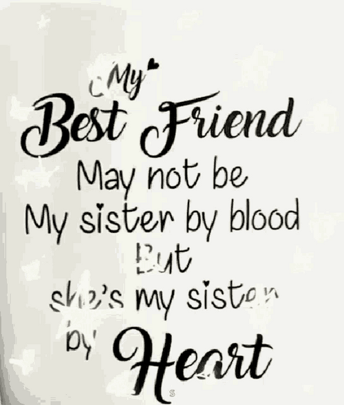 Happy Birthday Bestfriend Sister By Blood GIF