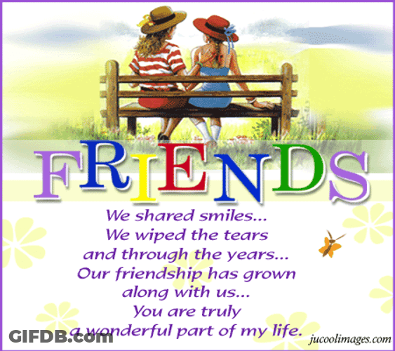Happy Birthday Bestie Appreciation Card GIF