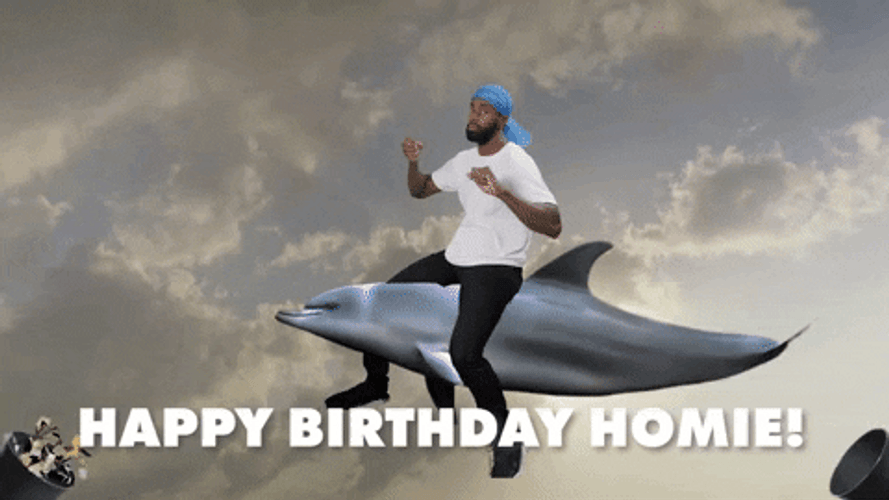 Happy Birthday Bro Homie Dance GIF