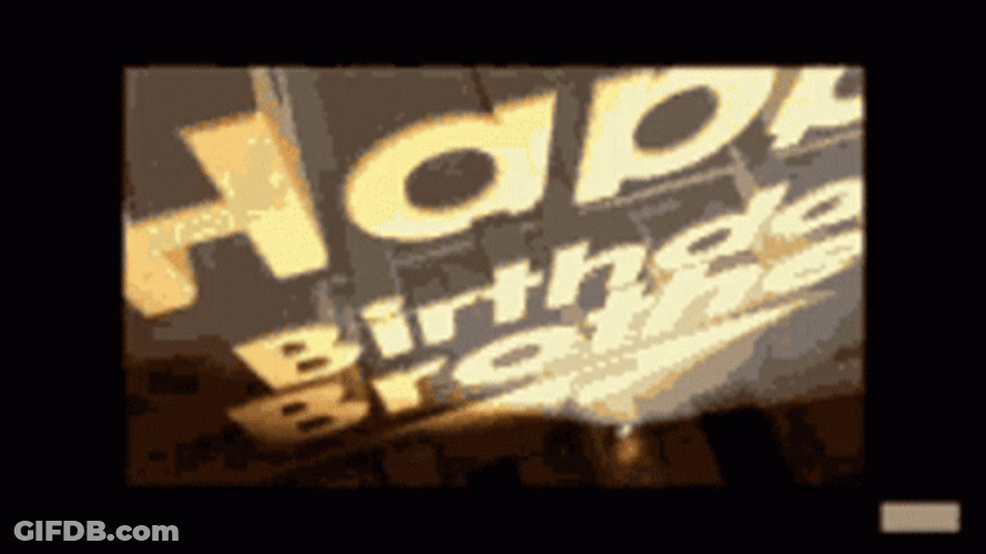 Happy Birthday Bro GIF
