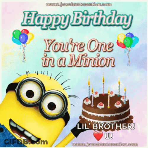 Happy Birthday Bro GIF