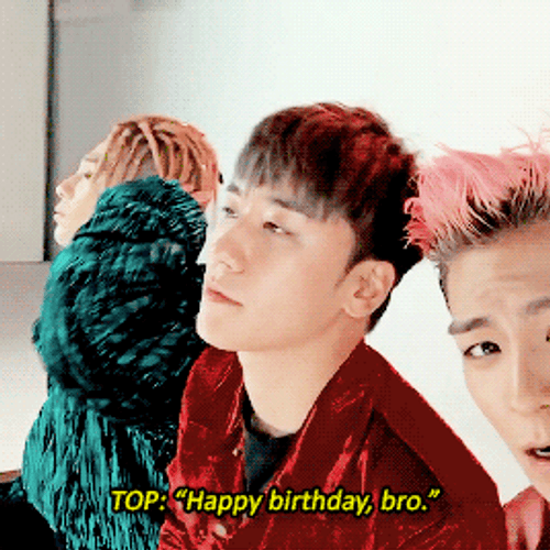 Happy Birthday Brother Big Bang GIF