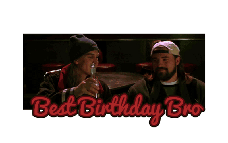 Happy Birthday Brother Cheers GIF