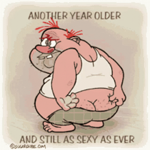 Happy Birthday Brother Funny Butt Scratching GIF