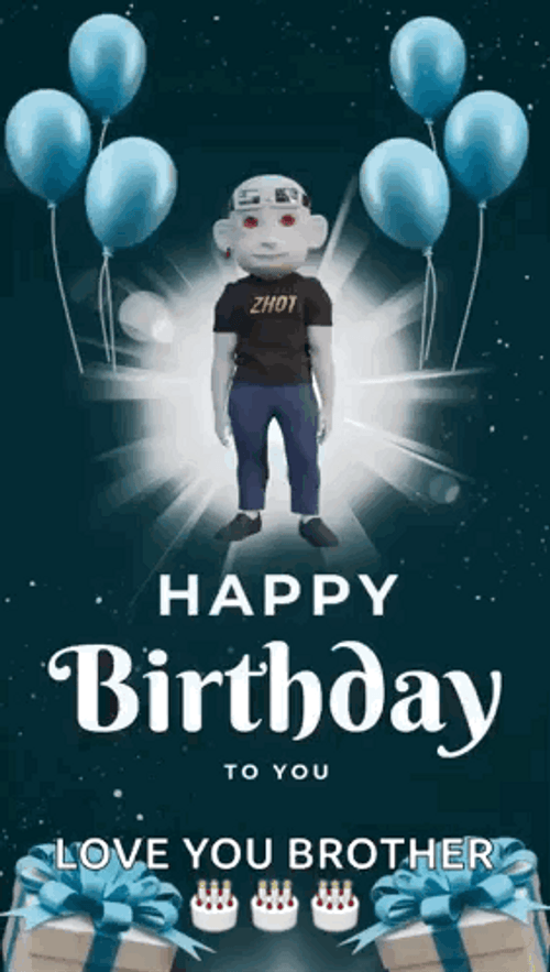 Happy Birthday Brother In Law Zhot Dancing GIF