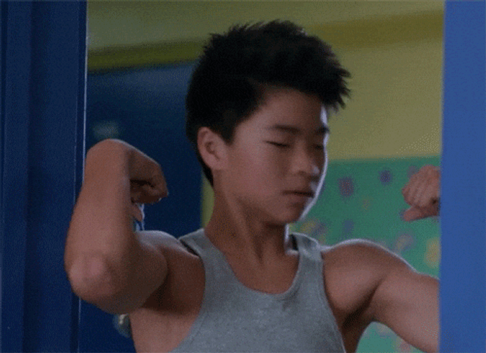 Happy Birthday Brother Muscles Kiss Meme GIF