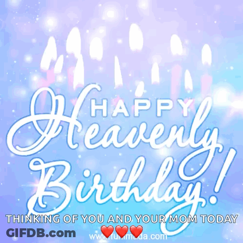 Happy Birthday Card With Candles GIF