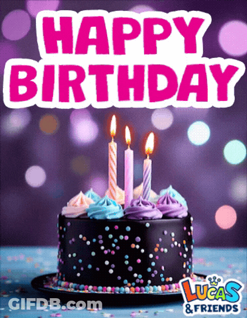 Happy Birthday Cat GIF
