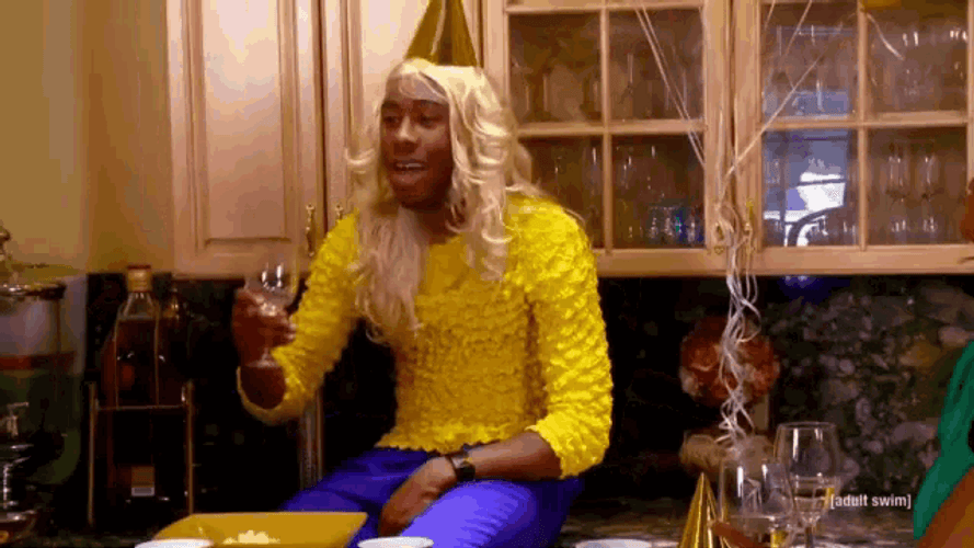 Happy Birthday Cheers Drinks Surprise Gift GIF