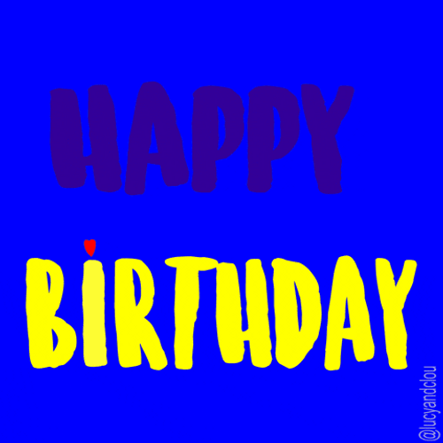 Happy Birthday Colorful Brother Meme GIF