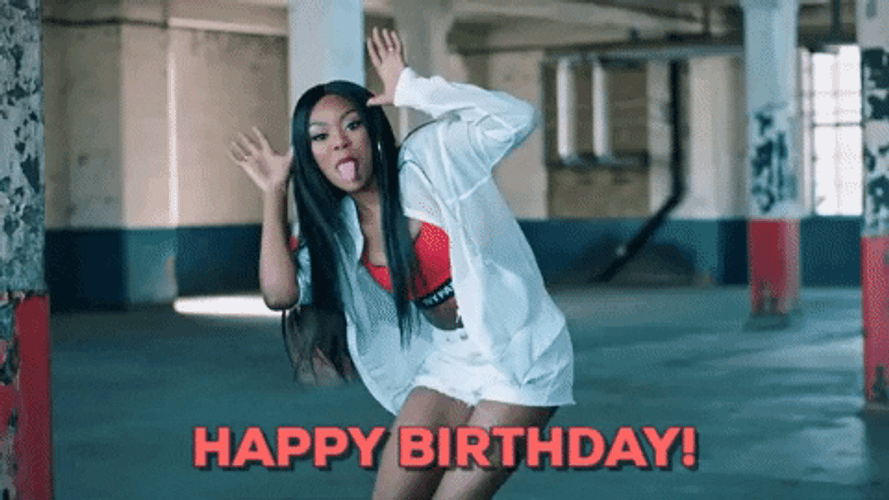 Happy Birthday Dance Juice Lady Leshurr GIF