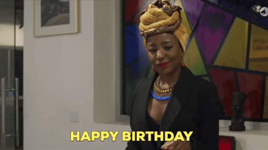 Happy Birthday Dance Woman TNC Africa GIF