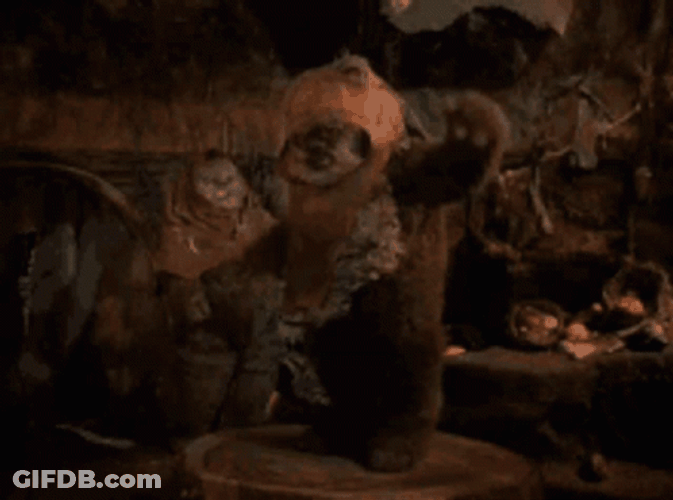 Happy Birthday Ewok Star Star Wars GIF