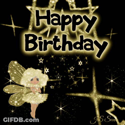 Happy Birthday Fairy GIF