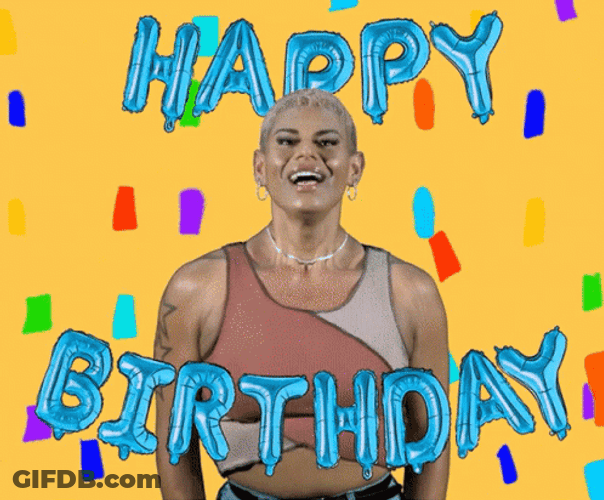 Happy Birthday Gay Jumping GIF