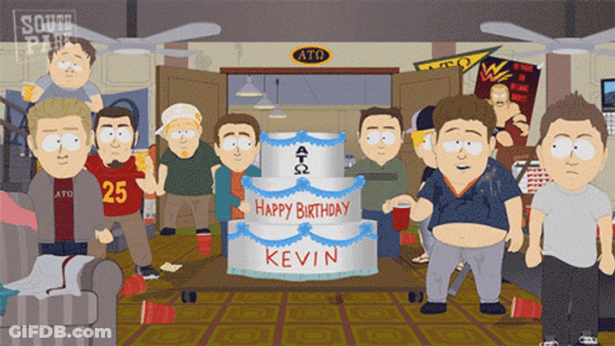 Happy Birthday Gay South Park Harrison Yates GIF
