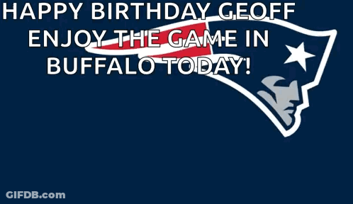 Happy Birthday Geoff Enjoy Buffalo Game GIF