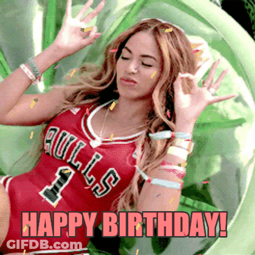 Happy Birthday Gorgeous Beyonce Ok GIF