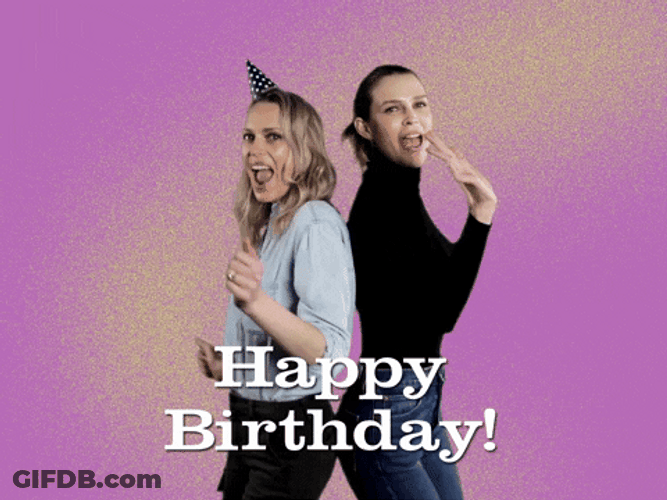Happy Birthday Gorgeous Foster Sisters GIF
