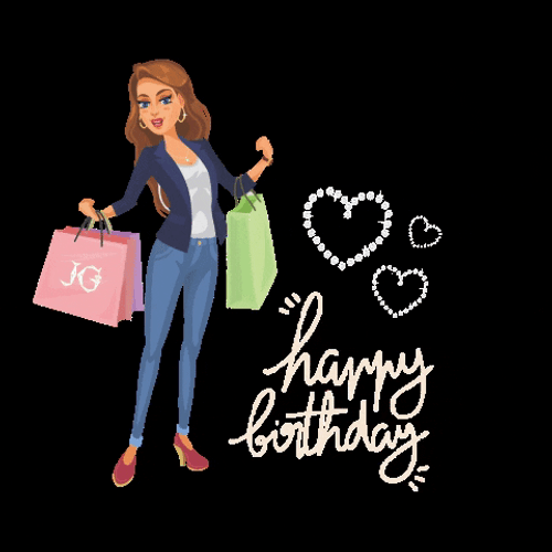 Happy Birthday Gorgeous Gems Shop GIF
