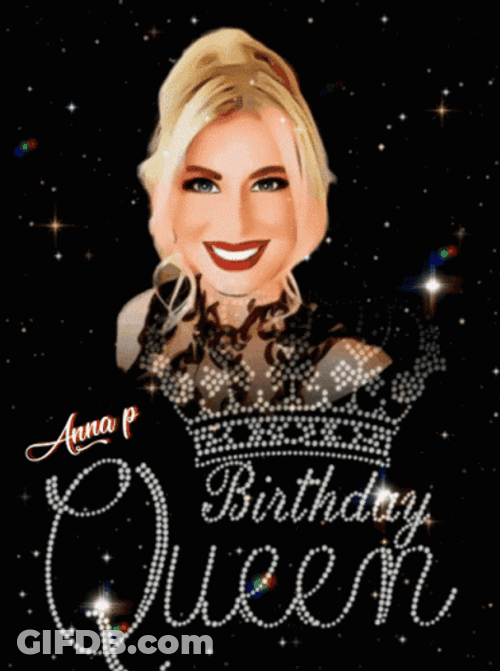 Happy Birthday Gorgeous Queen GIF