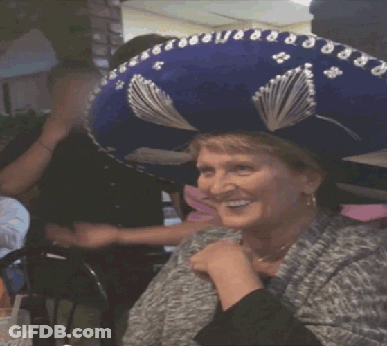 Happy Birthday Grandma Prank GIF