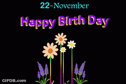 Happy Birthday Greeting Card GIF