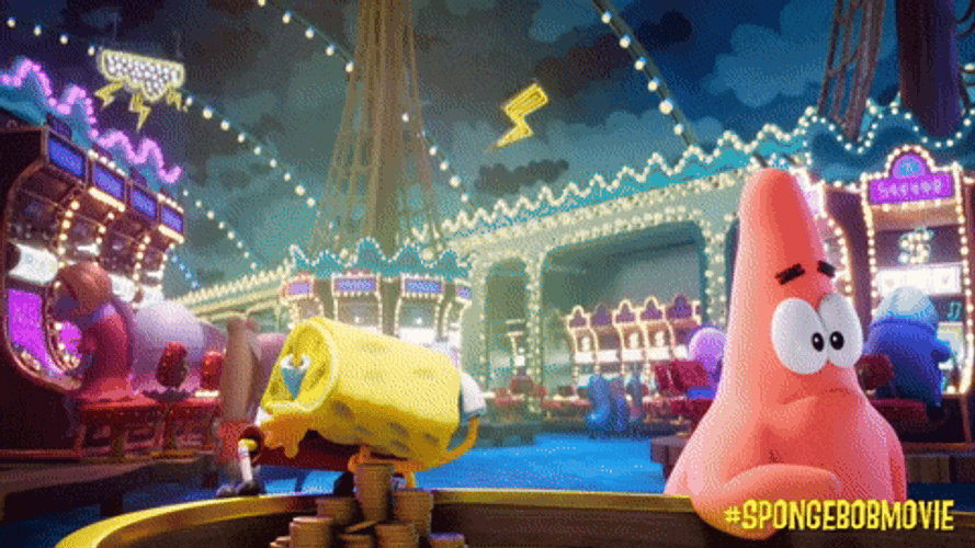 Happy Birthday Greetings On Spongebob The Movie GIF