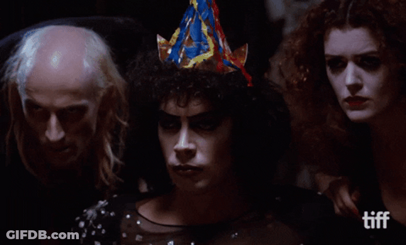 Happy Birthday Halloween Rocky Horror Picture Show GIF