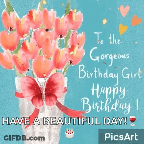 Happy Birthday Happy Birthday Beautiful GIF
