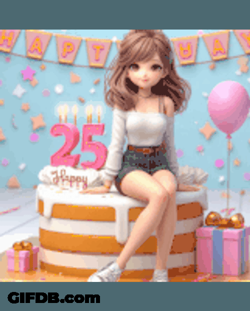 Happy Birthday Happy Happy Trishul Sticker GIF