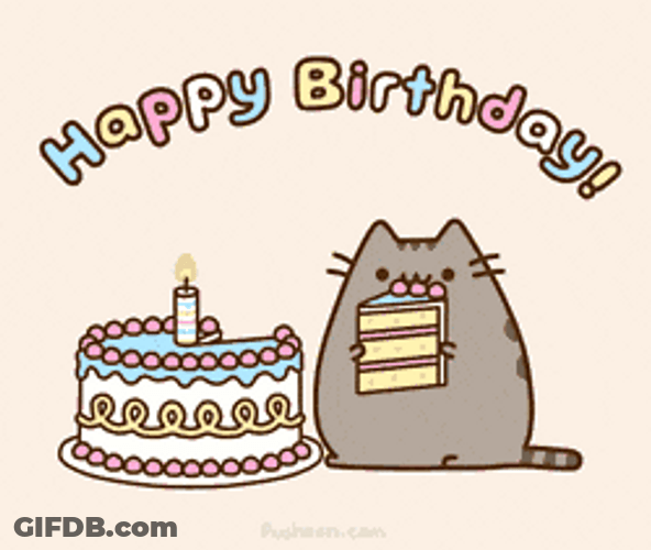Happy Birthday Harry Cat GIF