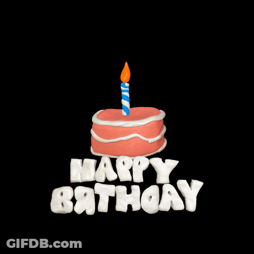 Happy Birthday Harry Exploding Cake GIF