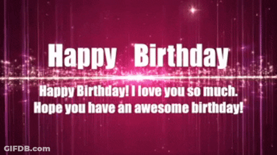 Happy Birthday Husband Awesome Birthday GIF