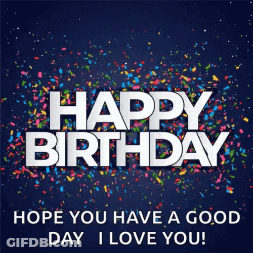 Happy Birthday Husband Lots Of Greetings GIF